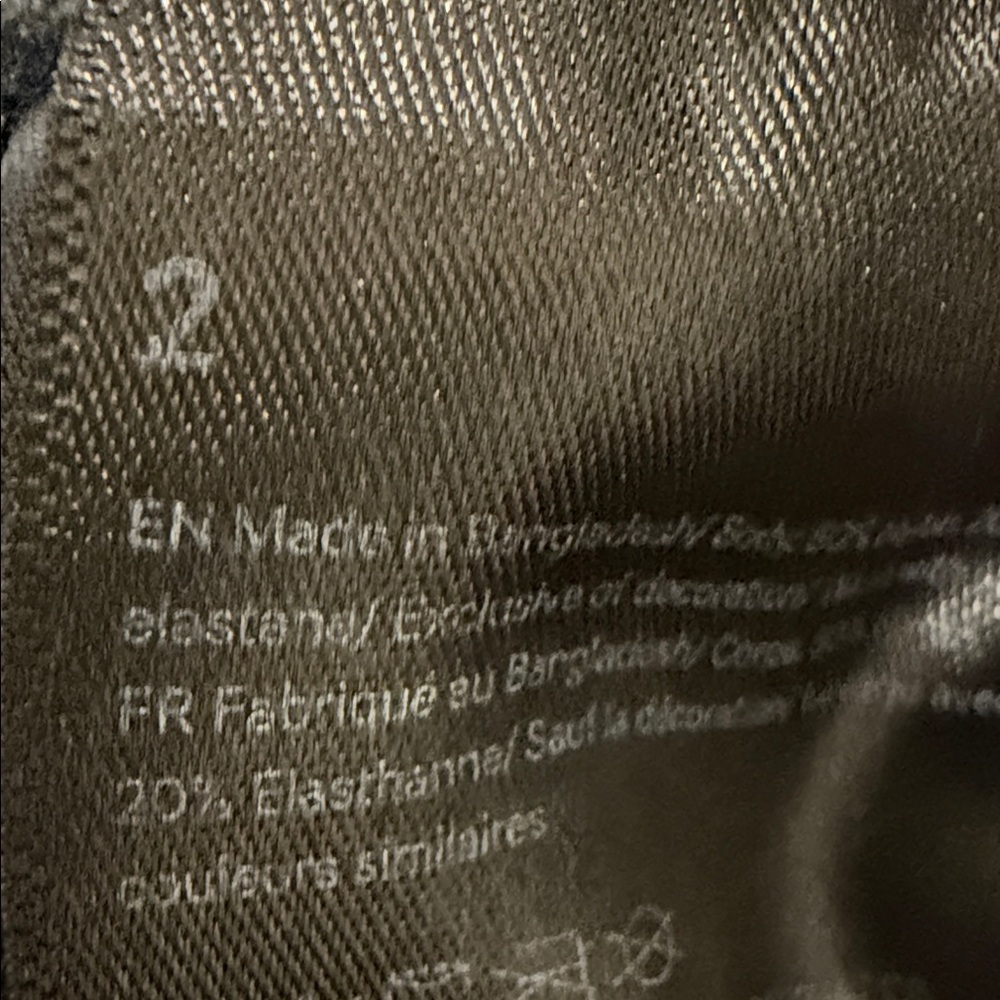 Lululemon Athletica Black & Grey Leggings - Picture 4 of 4